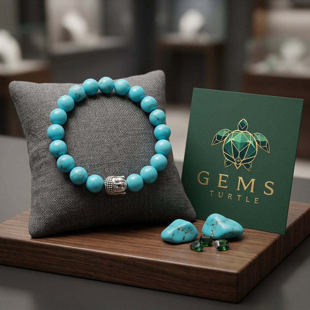 Natural African Turquoise Harmony Bracelet