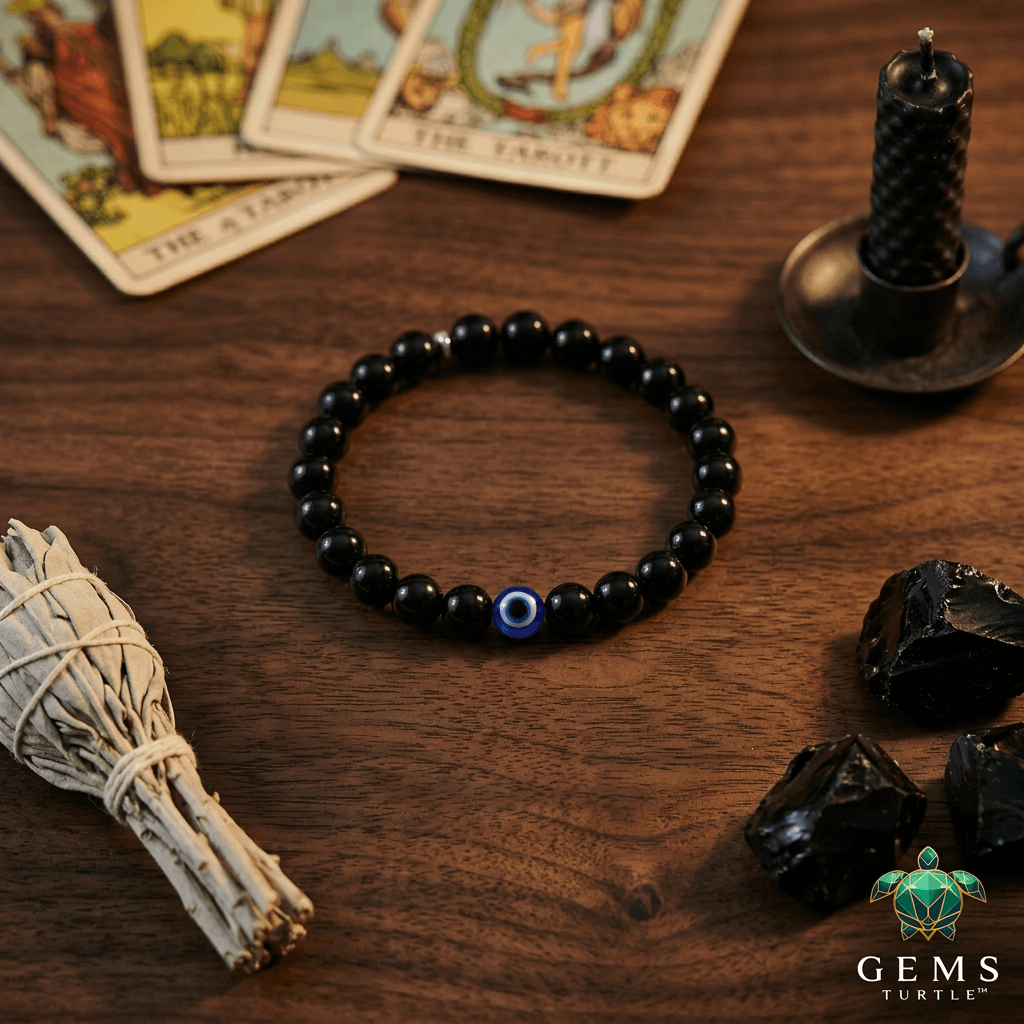 Black Obsidian Bracelet
