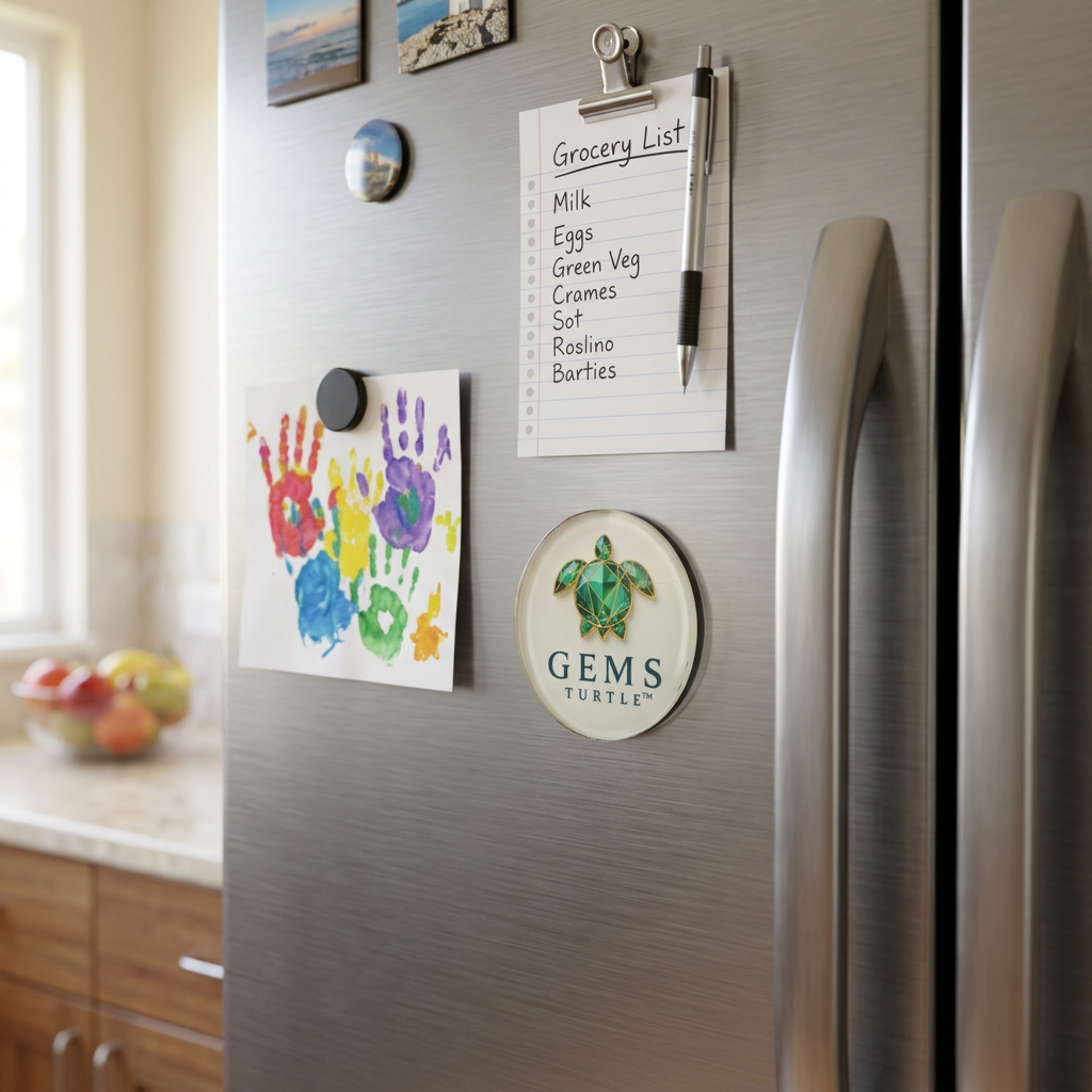 🎁 Gems Turtle Fridge Magnet – A Thoughtful Little Gift (100% off)