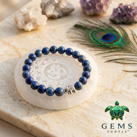 Selenite Charging Plate with Om Symbol for Crystal Cleansing & Energy Charging