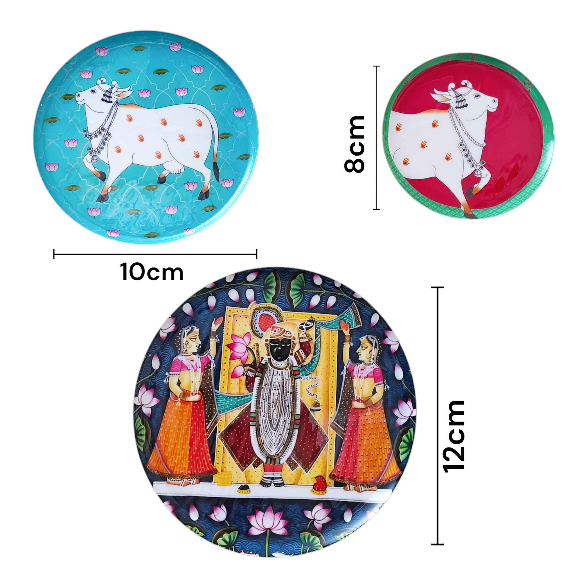 Krishna Wall Plates
