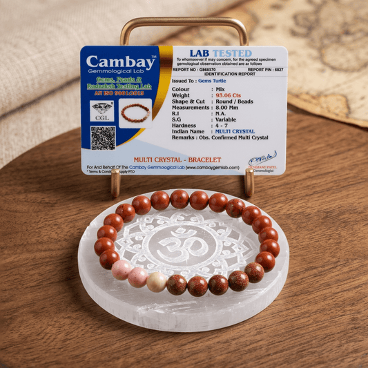 Lab Certified Solar Vitality & Balance Bracelet for Energy, Courage & Positivity – Gems Turtle (image 2)