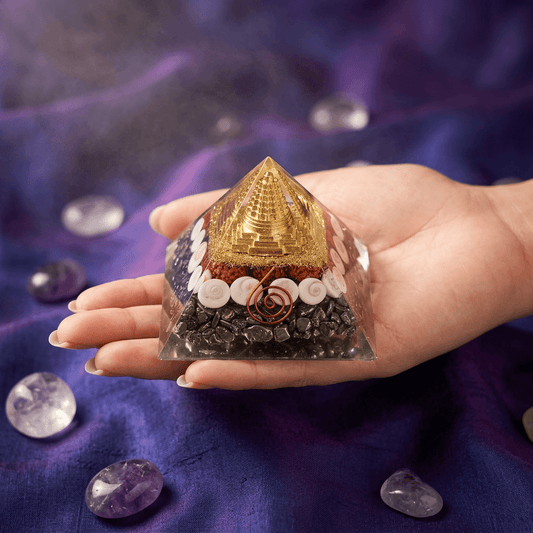 Dhan Lakshmi Yantra Divine Prosperity Pyramid – Gems Turtle (image 2)
